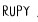 RUPY（ルピー）
